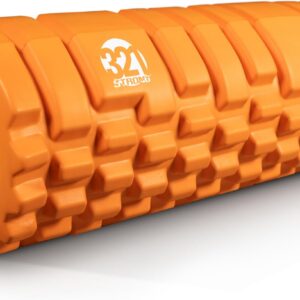 321 STRONG Foam Roller - Medium Density Deep Tissue Massager for Muscle Massage and Myofascial Trigger Point Release, with 4K eBook