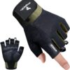 ATERCEL Workout Gloves for Men and Women, Exercise Gloves for Weight Lifting, Cycling, Gym, Training, Breathable and Snug fit